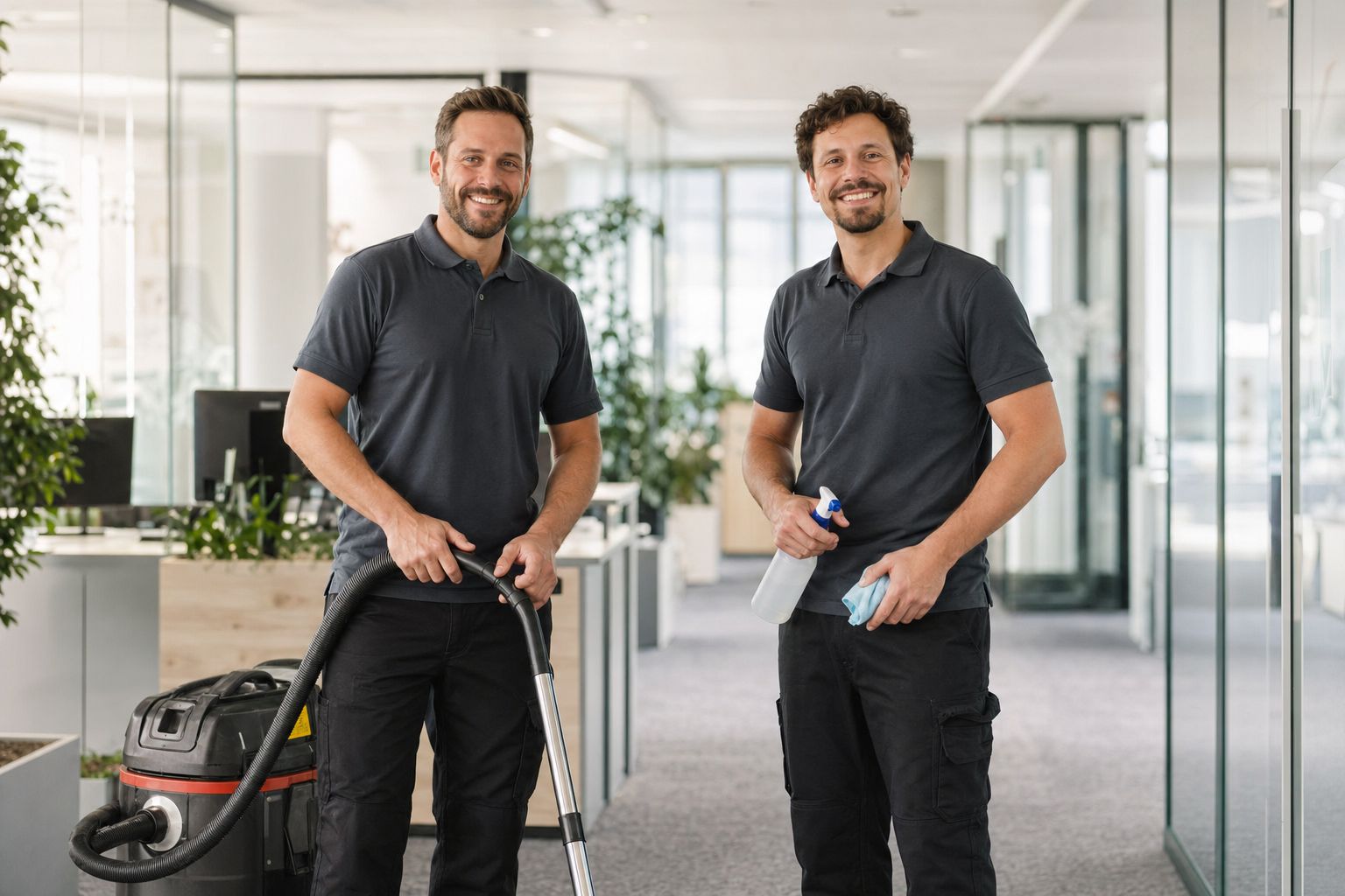 Team von Facility Monheim bei der Arbeit
